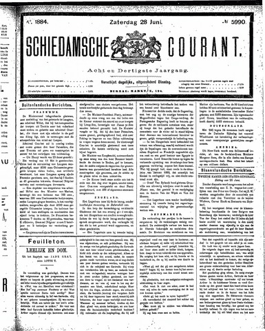 Schiedamsche Courant 1884-06-28