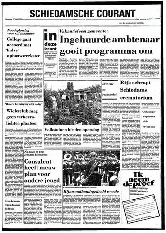 Rotterdamsch Nieuwsblad / Schiedamsche Courant / Rotterdams Dagblad / Waterweg / Algemeen Dagblad 1981-07-27