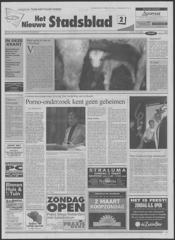 Het Nieuwe Stadsblad 2003-02-27