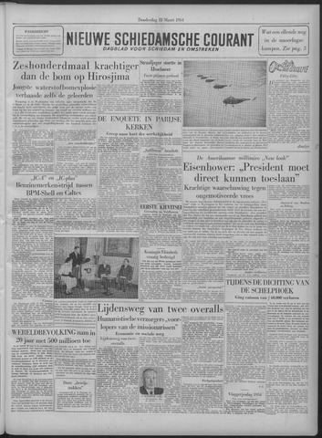 Nieuwe Schiedamsche Courant 1954-03-18
