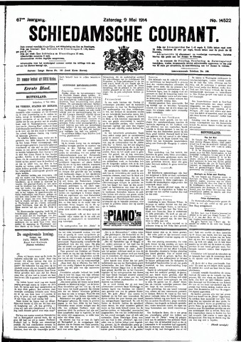 Schiedamsche Courant 1914-05-09
