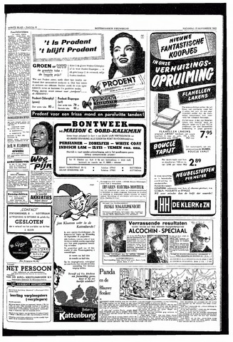 Rotterdamsch Nieuwsblad / Schiedamsche Courant / Rotterdams Dagblad / Waterweg / Algemeen Dagblad 1953-09-14