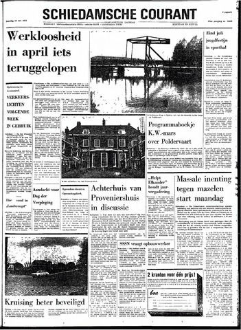 Rotterdamsch Nieuwsblad / Schiedamsche Courant / Rotterdams Dagblad / Waterweg / Algemeen Dagblad 1972-05-13