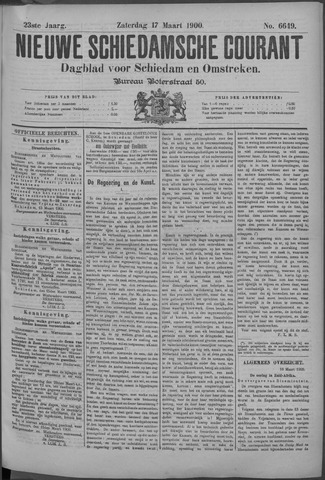 Nieuwe Schiedamsche Courant 1900-03-17
