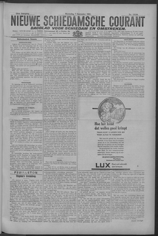 Nieuwe Schiedamsche Courant 1921-09-07