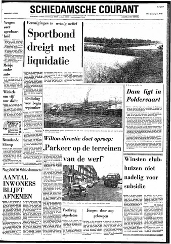 Rotterdamsch Nieuwsblad / Schiedamsche Courant / Rotterdams Dagblad / Waterweg / Algemeen Dagblad 1973-07-05