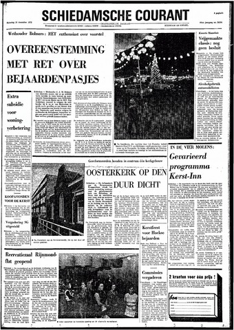 Rotterdamsch Nieuwsblad / Schiedamsche Courant / Rotterdams Dagblad / Waterweg / Algemeen Dagblad 1972-12-16