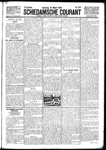 Schiedamsche Courant 1924-03-15