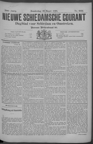 Nieuwe Schiedamsche Courant 1898-03-10