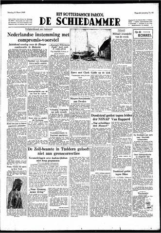 Rotterdamsch Parool / De Schiedammer 1949-03-15