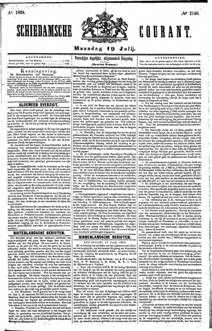 Schiedamsche Courant 1869-07-19