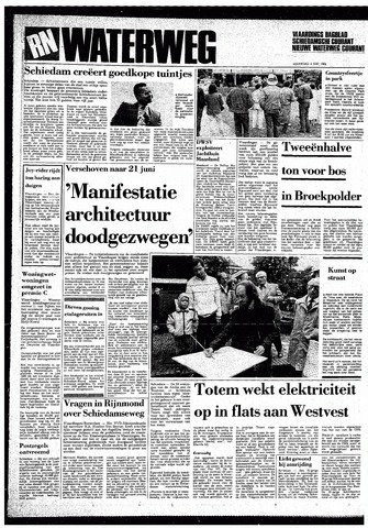 Rotterdamsch Nieuwsblad / Schiedamsche Courant / Rotterdams Dagblad / Waterweg / Algemeen Dagblad 1984-06-04