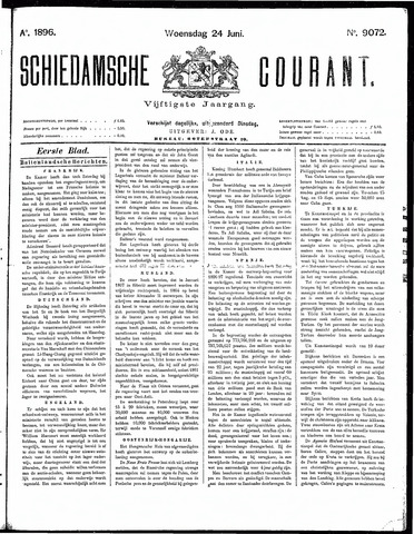 Schiedamsche Courant 1896-06-24