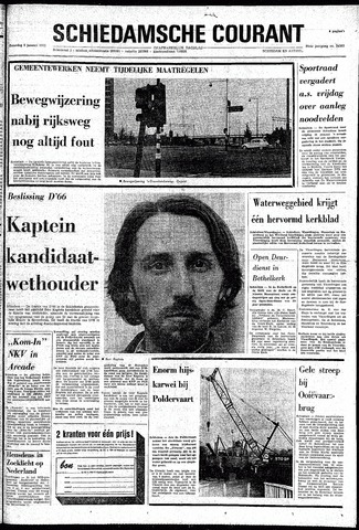 Rotterdamsch Nieuwsblad / Schiedamsche Courant / Rotterdams Dagblad / Waterweg / Algemeen Dagblad 1972-01-08