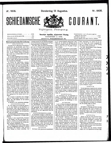 Schiedamsche Courant 1896-08-13