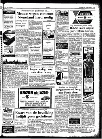 Trouw / De Rotterdammer 1961-09-22