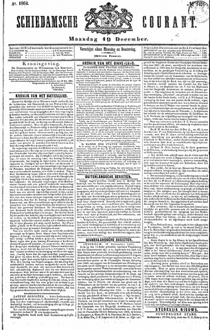 Schiedamsche Courant 1864-12-19