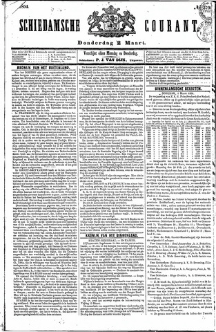 Schiedamsche Courant 1854-03-02