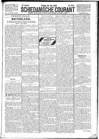 Schiedamsche Courant 1926-07-30
