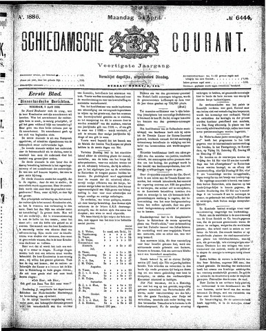 Schiedamsche Courant 1886-04-05