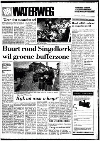 Rotterdamsch Nieuwsblad / Schiedamsche Courant / Rotterdams Dagblad / Waterweg / Algemeen Dagblad 1984-04-05