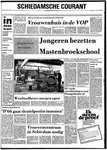 Rotterdamsch Nieuwsblad / Schiedamsche Courant / Rotterdams Dagblad / Waterweg / Algemeen Dagblad 1981-10-20