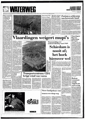 Rotterdamsch Nieuwsblad / Schiedamsche Courant / Rotterdams Dagblad / Waterweg / Algemeen Dagblad 1989-03-22