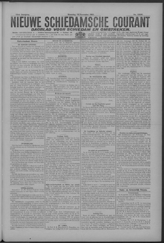 Nieuwe Schiedamsche Courant 1921-11-28