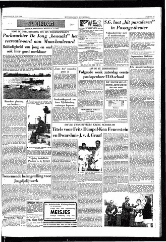 Rotterdamsch Nieuwsblad / Schiedamsche Courant / Rotterdams Dagblad / Waterweg / Algemeen Dagblad 1958-06-25