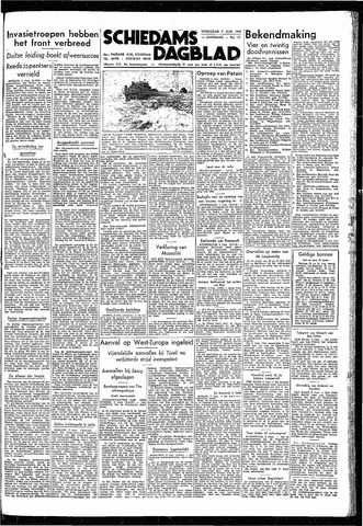 Schiedamsch Dagblad 1944-06-07