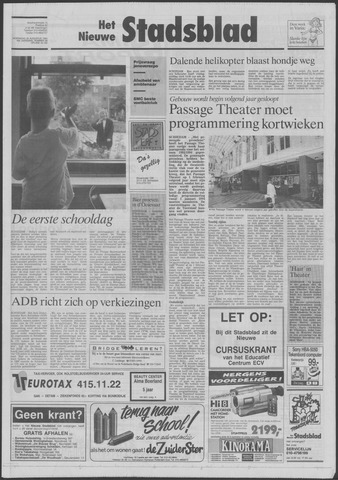 Het Nieuwe Stadsblad 1993-08-25