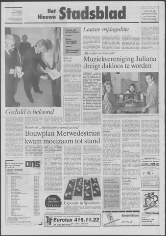 Het Nieuwe Stadsblad 1993-01-29