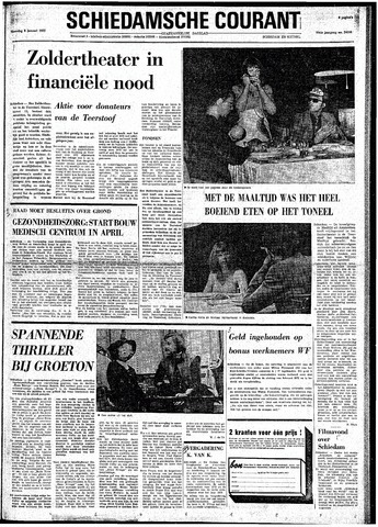 Rotterdamsch Nieuwsblad / Schiedamsche Courant / Rotterdams Dagblad / Waterweg / Algemeen Dagblad 1973-01-08
