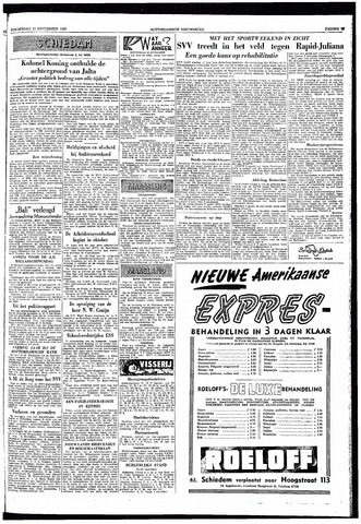 Rotterdamsch Nieuwsblad / Schiedamsche Courant / Rotterdams Dagblad / Waterweg / Algemeen Dagblad 1955-09-29