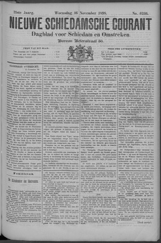 Nieuwe Schiedamsche Courant 1898-11-16