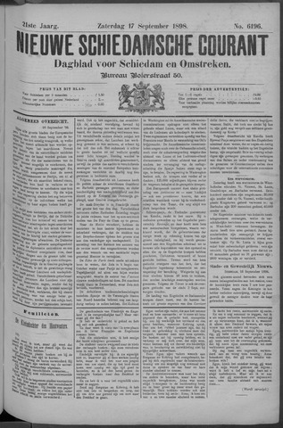 Nieuwe Schiedamsche Courant 1898-09-17