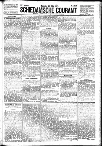 Schiedamsche Courant 1921-05-30