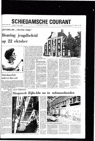 Rotterdamsch Nieuwsblad / Schiedamsche Courant / Rotterdams Dagblad / Waterweg / Algemeen Dagblad 1969-10-08