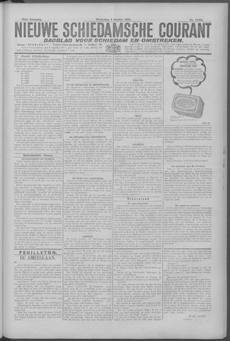 Nieuwe Schiedamsche Courant 1922-10-04