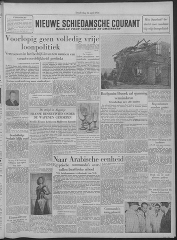 Nieuwe Schiedamsche Courant 1956-04-12
