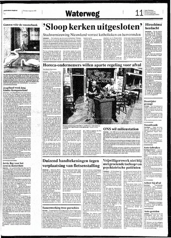 Rotterdamsch Nieuwsblad / Schiedamsche Courant / Rotterdams Dagblad / Waterweg / Algemeen Dagblad 1992-08-04