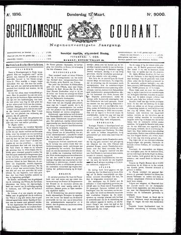 Schiedamsche Courant 1896-03-12