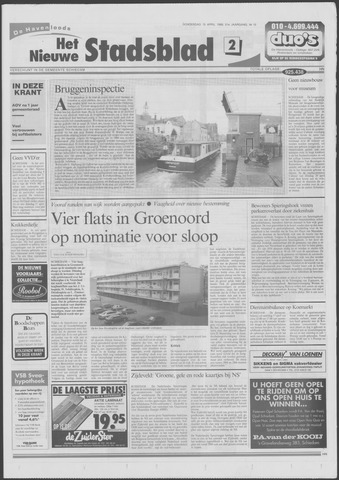 Het Nieuwe Stadsblad 1999-04-15