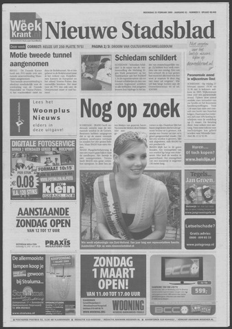 Het Nieuwe Stadsblad 2009-02-25
