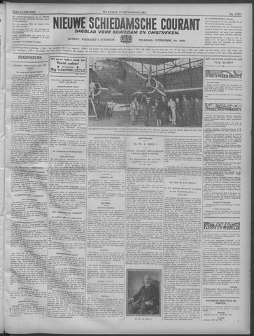 Nieuwe Schiedamsche Courant 1934-09-17