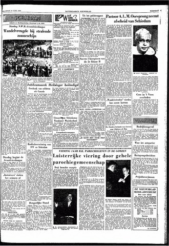 Rotterdamsch Nieuwsblad / Schiedamsche Courant / Rotterdams Dagblad / Waterweg / Algemeen Dagblad 1958-06-16