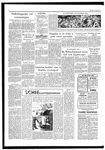 Rotterdamsch Parool / De Schiedammer 1953-06-16