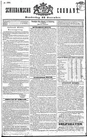 Schiedamsche Courant 1864-12-22