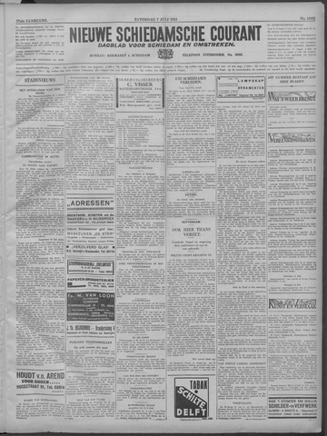 Nieuwe Schiedamsche Courant 1934-07-07