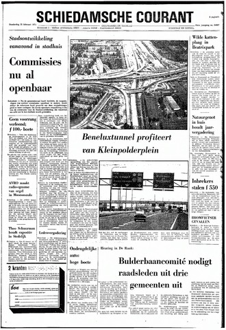 Rotterdamsch Nieuwsblad / Schiedamsche Courant / Rotterdams Dagblad / Waterweg / Algemeen Dagblad 1971-02-25